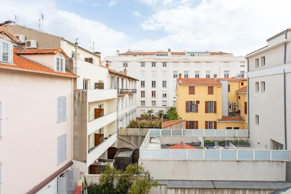 C16 - 2 Bdr Rue Antibes 4 Min Palais Festivals - Ac & Terrace Lejlighed Cannes