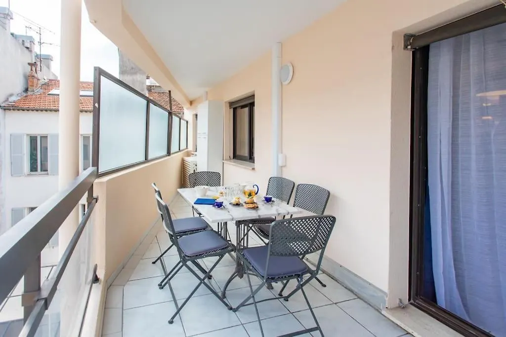 C16 - 2 Bdr Rue Antibes 4 Min Palais Festivals - Ac & Terrace Lejlighed Cannes